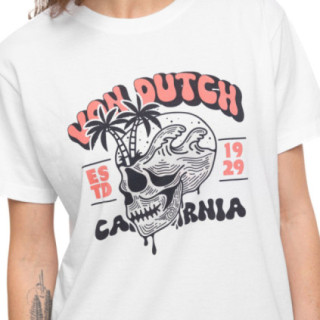 T-shirt femme regular col rond print devant Vacation - Photo 2