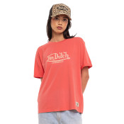 T-shirt femme regular col rond print devant Wash - Photo 1