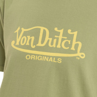 T-shirt femme regular col rond print devant Wash - Photo 2