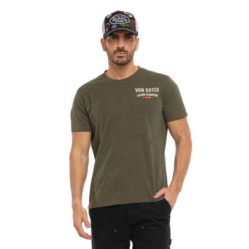 T-shirt homme col rond regular fit slub en jersey Champion - Photo 1
