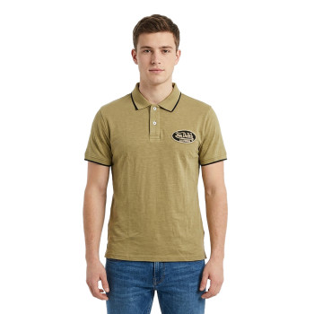 Polo Jaune coupe Régular Col boutonné LOS | homme - Vondutch