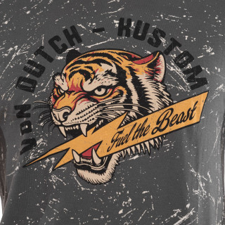 Tee Shirt Gris coupe Régular Col rond BEAST | Homme - Vondutch | Von Dutch