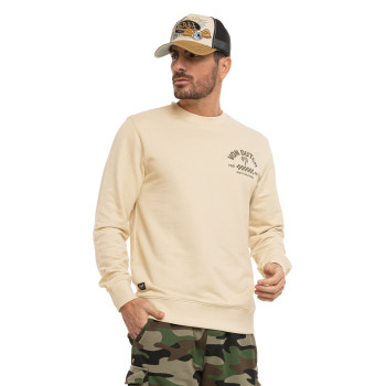 Sweat Sans capuche Blanc CURVE | Homme - Vondutch