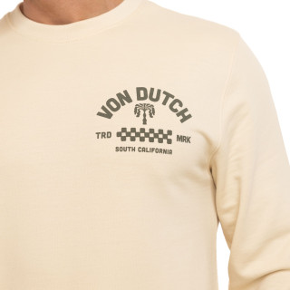 Sweat Sans capuche Blanc CURVE | Homme - Vondutch | Von Dutch