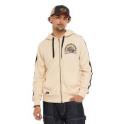 Sweat à capuche Zippé Jaune RACER | Homme - Vondutch | Von Dutch