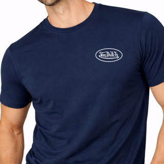 Tee Shirt Bleu coupe Régular Col rond LOG | Homme - Vondutch | Von Dutch