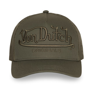 Casquette Vondutch Kaki Trucker Snapback EMBROIDERY | Von Dutch