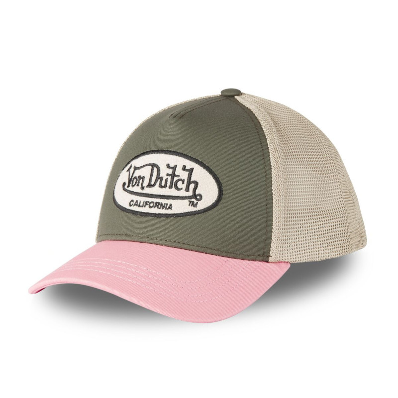 Casquette Vondutch Kaki Trucker Snapback TERRY | Von Dutch