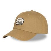 Casquette Vondutch Marron Dad cap Strapback / Boucle LOG | Von Dutch