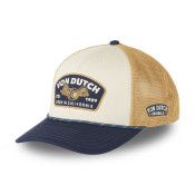 Casquette Vondutch Beige Trucker Snapback SEMI-CURVED | Von Dutch