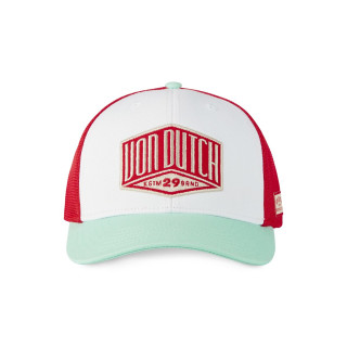 Casquette Vondutch Blanche Trucker Snapback SEMI-CURVED | Von Dutch