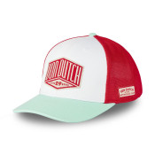 Casquette Vondutch Blanche Trucker Snapback SEMI-CURVED | Von Dutch