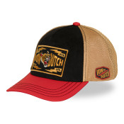 Casquette Vondutch Rouge Trucker Snapback en Suedine WILD | Von Dutch