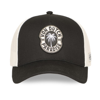 Casquette Vondutch Noire Trucker Snapback PALMIER | Von Dutch