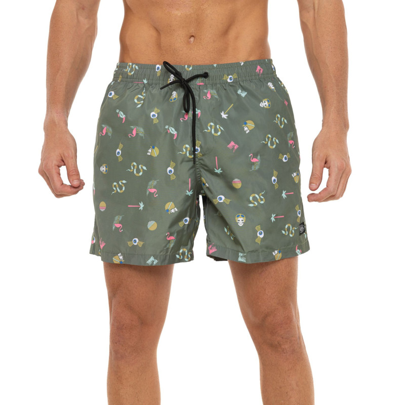 Maillot de bain Poches Vert BURT | homme - Vondutch | Von Dutch