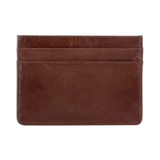 Portecarte en cuir véritable Marron 7x10cm | Von Dutch | Von Dutch