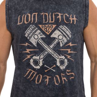 Tee Shirt Gris coupe Regular Col rond effet Délavé SEPT | Vondutch