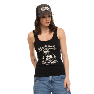 Débardeur Noir coupe Régular LOST Femme | Vondutch | Von Dutch