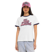 T-shirt femme col rond avec print Groovy | VonDutch | Von Dutch