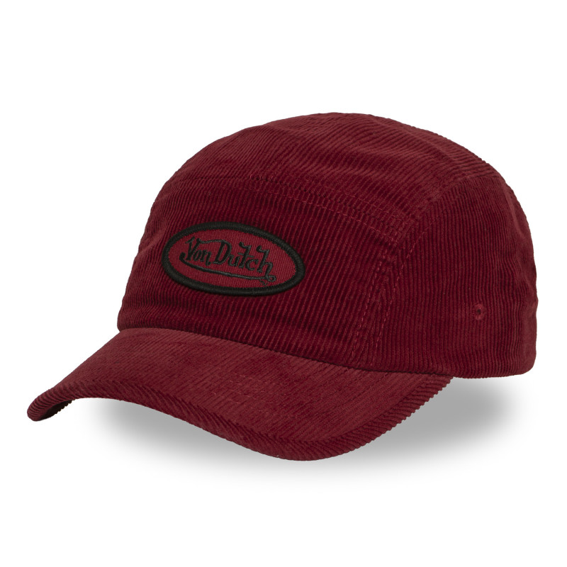 Casquette homme 5 panneaux en velours côtelé | Von Dutch | Von Dutch