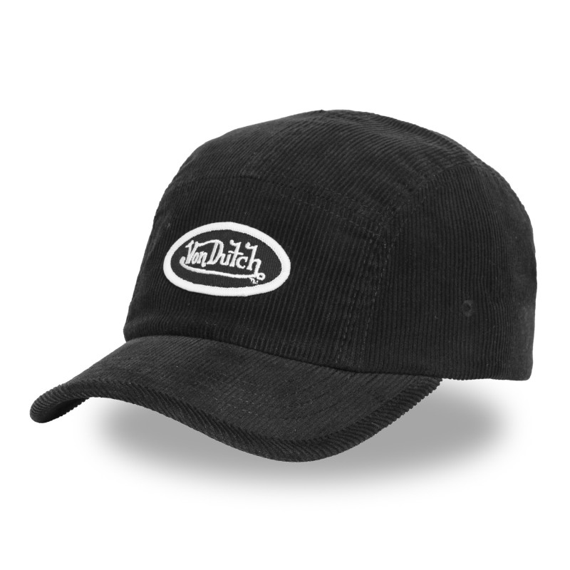 Casquette homme 5 panneaux en velours côtelé | Von Dutch | Von Dutch