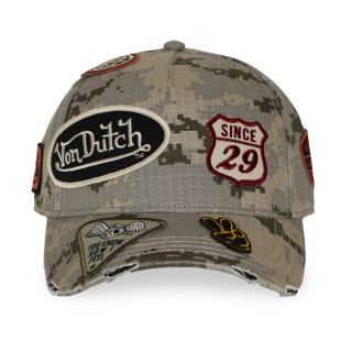 Casquette baseball effet usé avec patch Kamo Sand | Von Dutch | Von Dutch