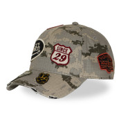 Casquette baseball effet usé avec patch Kamo Sand | Von Dutch | Von Dutch