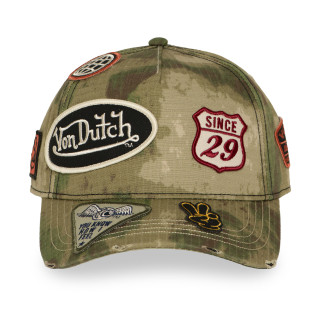 Casquette baseball effet usé avec patch Kamo Forest | Von Dutch | Von Dutch
