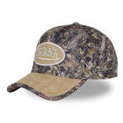 Casquette baseball imprimée nature avec patch Real Kamo | VonDutch | Von Dutch