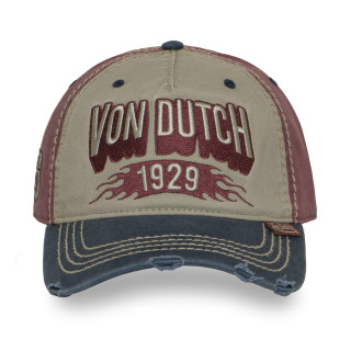 Casquette baseball avec broderie et effet usé Retro | VonDutch | Von Dutch