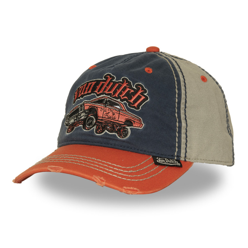 Casquette baseball avec broderie et effet usé | VonDutch | Von Dutch