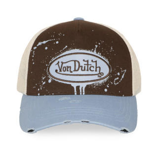 Casquette baseball effet usé avec broderie et print | VonDutch | Von Dutch