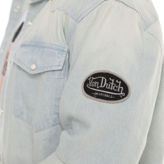 Chemise homme en denim effet vintage | Homme - Vondutch | Von Dutch