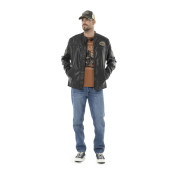 Veste Motard homme en simili poches poitrine | Vondutch | Von Dutch