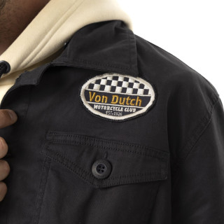Surchemise homme en twill stretch avec capuche détachable Ritual | Homme - Vondutch | Von Dutch