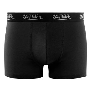 Lot de 4 Boxers homme Coton Noir, Gris, Collection Basic | Vondutch