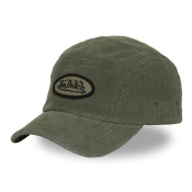 Casquette Vondutch Kaki Five panel Clip en Velours côtelé VELVET | Vondutch | Von Dutch