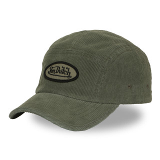 Casquette Vondutch Kaki Five panel Clip en Velours côtelé VELVET | Vondutch | Von Dutch