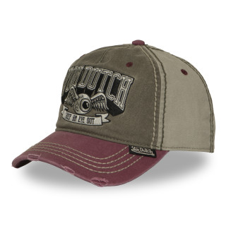 Casquette Vondutch Grise Baseball Strapback / Boucle effet Usé RETRO | Vondutch | Von Dutch