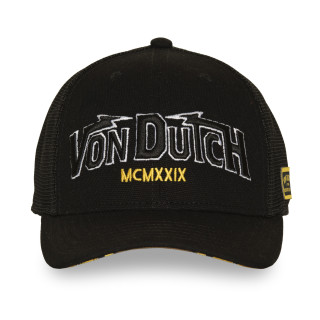 Casquette Vondutch Noire Trucker Snapback en Canva CAN | Vondutch | Von Dutch