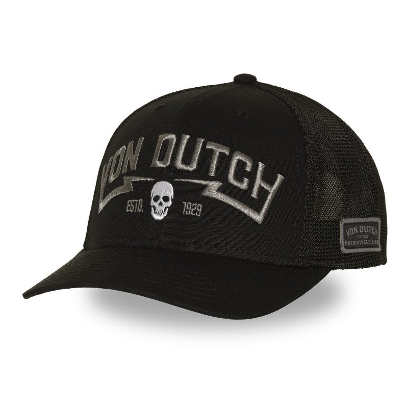 Casquette Vondutch Noire Trucker Snapback CAN | Vondutch | Von Dutch