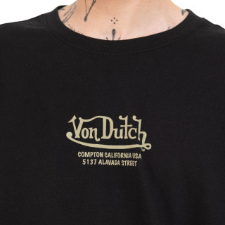 Tee Shirt Noir coupe Oversize Col rond JACOB | Homme - Vondutch | Von Dutch