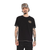 Tee Shirt Noir coupe Régular Col rond | Homme - Vondutch | Von Dutch