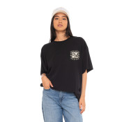 Tee Shirt Noir coupe Oversize Col rond TIGER | Femme - Vondutch | Von Dutch