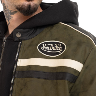 Blouson Matelassé Hiver Verte LEROY | Homme - Vondutch | Von Dutch