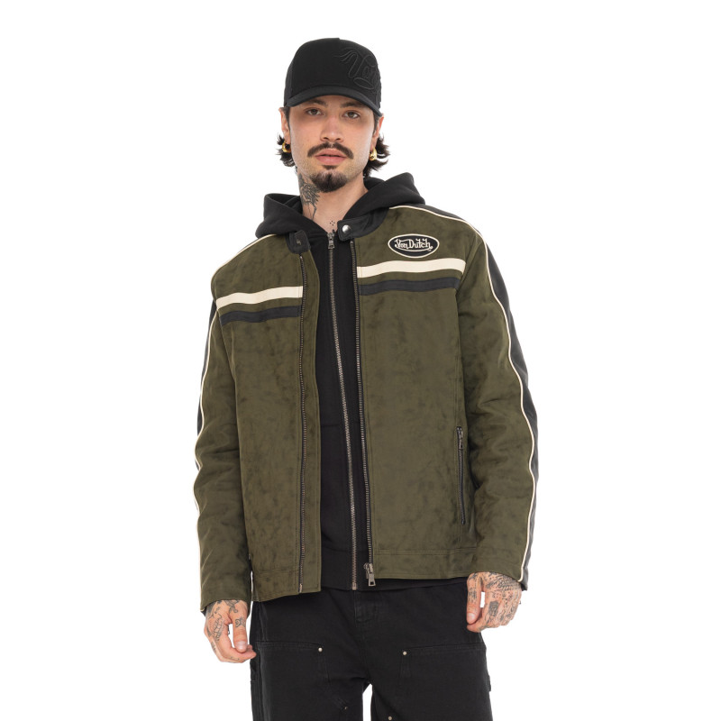 Blouson Matelassé Hiver Verte LEROY | Homme - Vondutch | Von Dutch