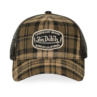 Casquette Vondutch Marron Trucker Snapback EMBROIDERY | VonDutch | Von Dutch