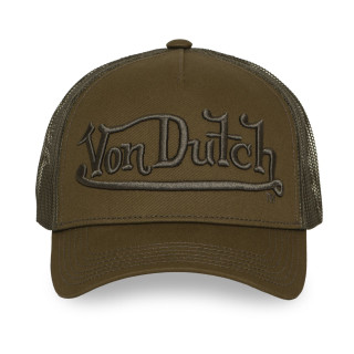 Casquette Vondutch Kaki Trucker Snapback EMBROIDERY | VonDutch | Von Dutch