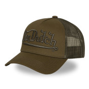 Casquette Vondutch Kaki Trucker Snapback EMBROIDERY | VonDutch | Von Dutch