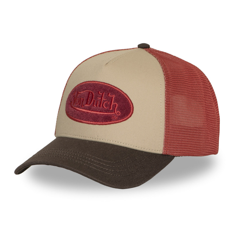 Casquette Vondutch Marron Trucker Snapback TERRY | VonDutch | Von Dutch